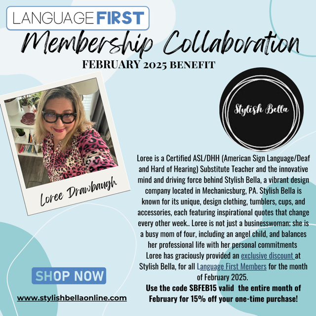 My first Collaboration with Language First