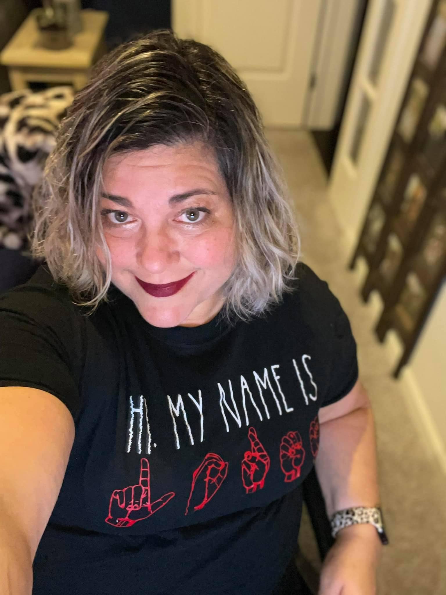 Hi My Name is...ASL first name T shirt