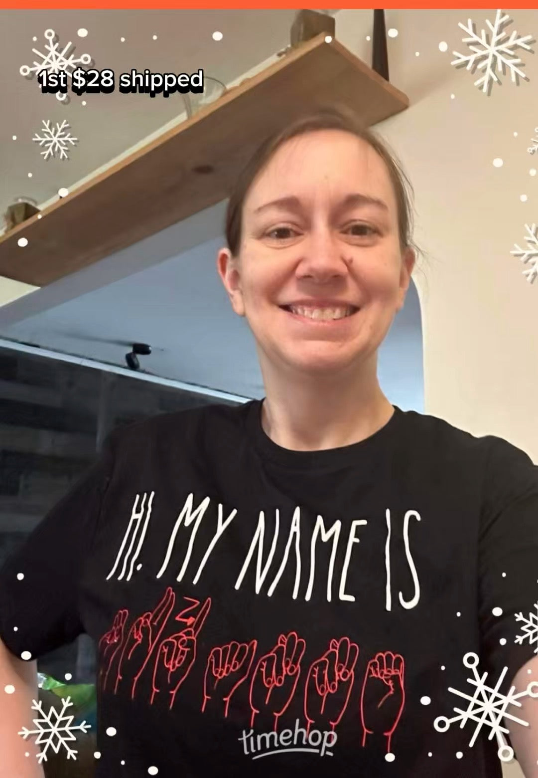 Hi My Name is...ASL first name T shirt