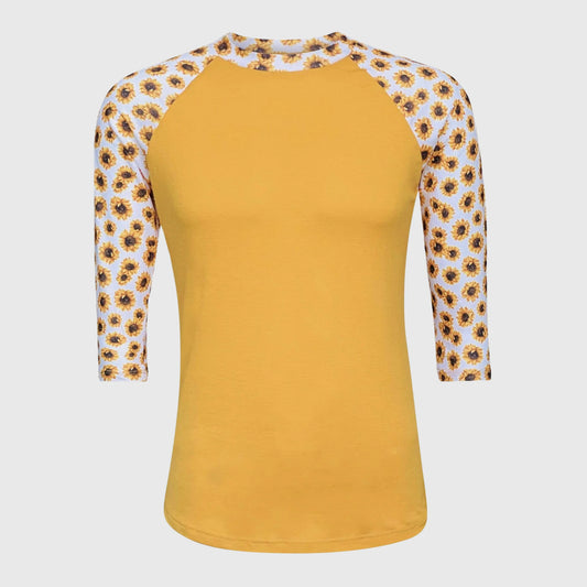 Sunflower Yellow Polyester Top
